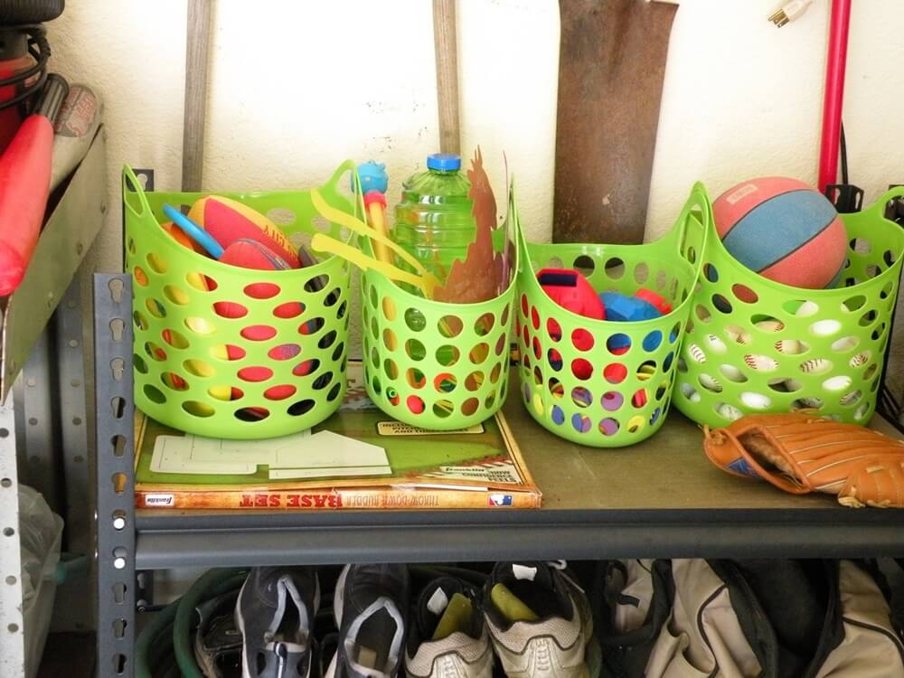 Plastic Basket Storage Hacks 