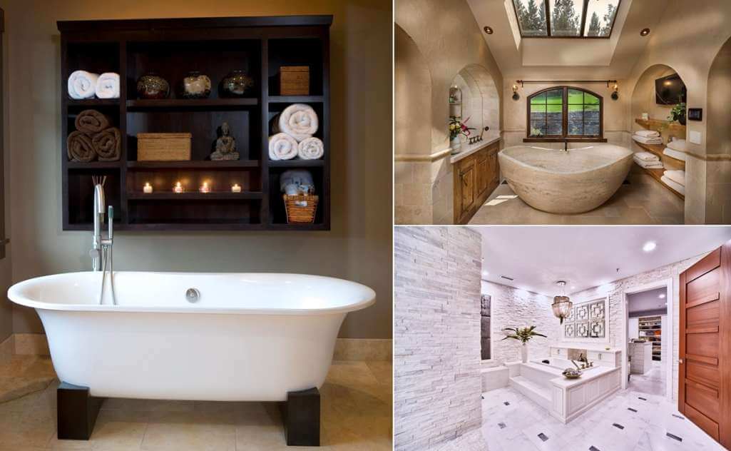 Ideas To Decorate The Bathtub Wall 