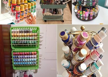 craft paint storage