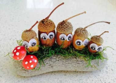 DIY acorn crafts