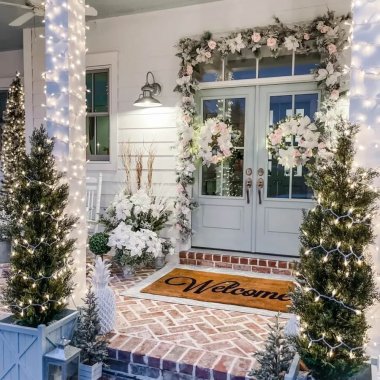 Christmas Front Porch Decor