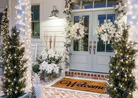 Christmas Front Porch Decor