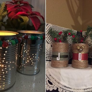 15 Tin Can Christmas Crafts