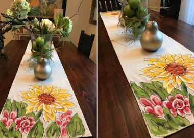 Table Runner Makeover Ideas