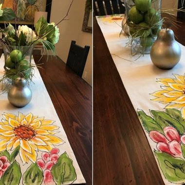 Table Runner Makeover Ideas