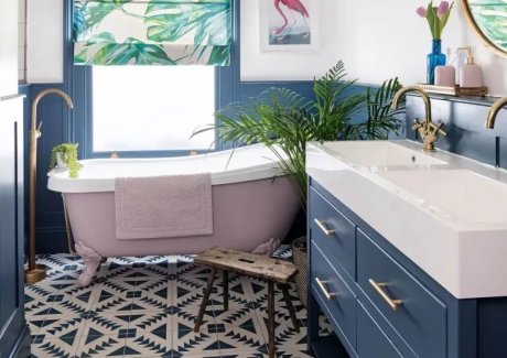 20 Colorful Bathroom Decor Ideas