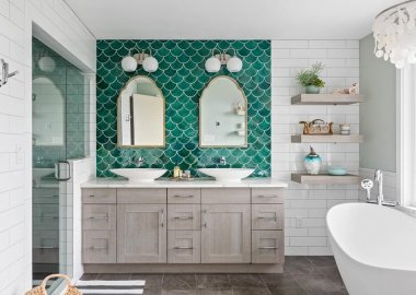 23 Green Bathroom Decor Ideas