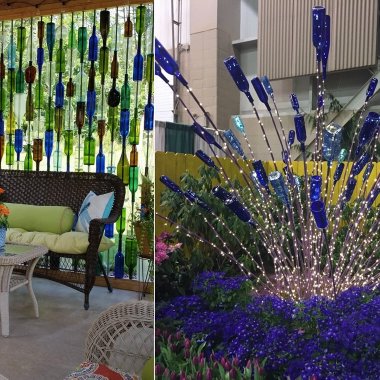 Wine Bottle Outdoor Projects