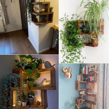 Corner Wall Shelves