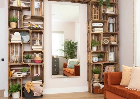 Floor to Ceiling Bookcase