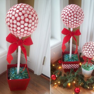 Peppermint Topiary